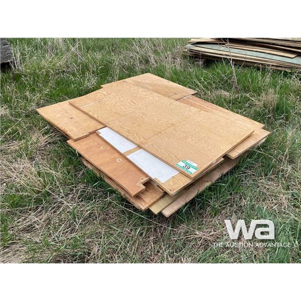 PLYWOOD PIECES