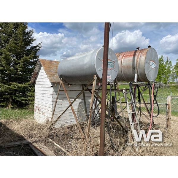 300 GAL FUEL TANK & STAND