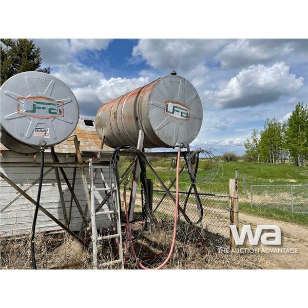 500 GAL. FUEL TANK & STAND