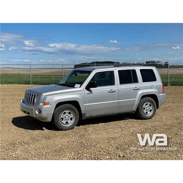 2010 JEEP PATRIOT 4 DOOR  SUV