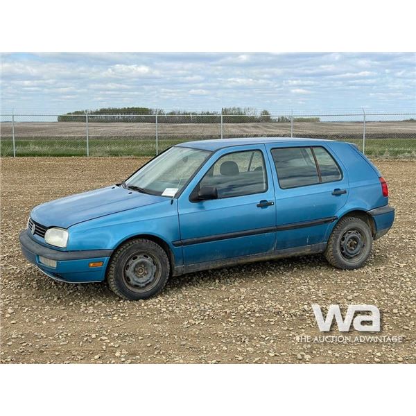 1993 VOLKSWAGEN GOLF 4 DOOR CAR