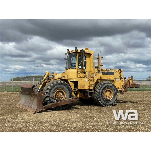 1989 CATERPILLAR 814B WHEELED DOZER