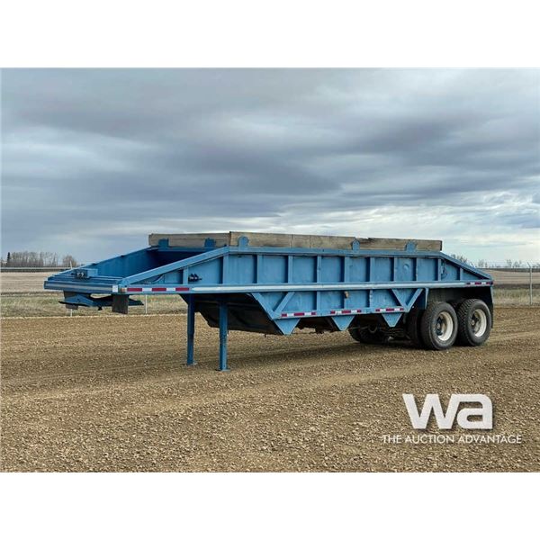 1981 NEIL'S T/A BOTTOM DUMP TRAILER