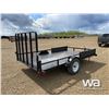 Image 3 : 2021 RAINBOW 12 FT. S/A UTILITY TRAILER