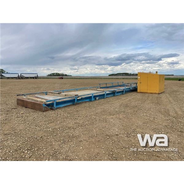 2006 PRECISION ETS108080 4PV 75,000 KG SCALE