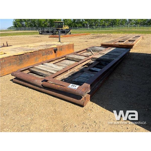 (2) 8X20 FT. RIG MATS