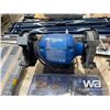Image 5 : 6" BENCH GRINDER, SQUARES, METAL SAW HORSES