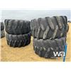 Image 9 : (4) FIRESTONE OH35.5LB5 FORESTRY TIRES