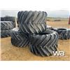 Image 1 : (3) 66-43X25 FLOATER TIRES