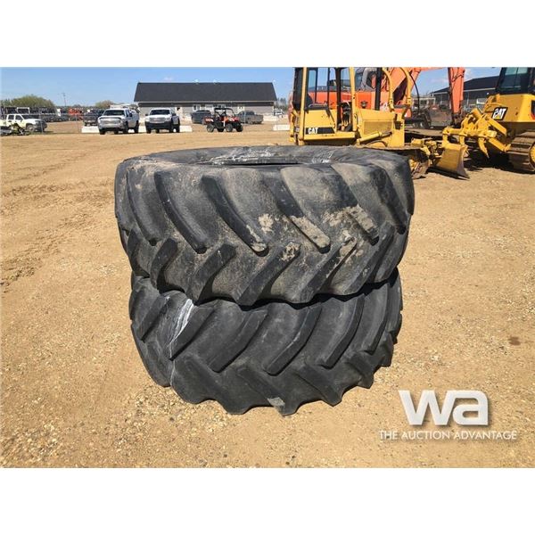 (2) GOODYEAR 710/70R38 TIRES