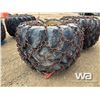 Image 11 : (4) 73" X 44" X 32" SKIDDER TIRES