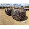 Image 22 : (4) 73" X 44" X 32" SKIDDER TIRES
