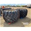 Image 27 : (4) 73" X 44" X 32" SKIDDER TIRES