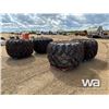 Image 28 : (4) 73" X 44" X 32" SKIDDER TIRES