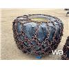 Image 4 : (4) 73" X 44" X 32" SKIDDER TIRES