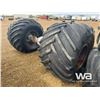 Image 10 : (2) 66X43.00X25 TIRES & RIMS