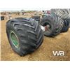 Image 11 : (2) 66X43.00X25 TIRES & RIMS