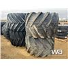 Image 6 : (2) 66X43.00X25 TIRES & RIMS
