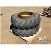 Image 3 : (2) ROAD GUIDE 14.9-24 TRACTOR TIRES & RIMS