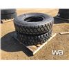 Image 1 : (2) BRIDGESTONE L317 12.00 R24 TRUCK DRIVE TIRES
