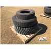 Image 3 : (3) ASSORTED TRUCK TIRES