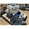 Image 2 : (3) ALUMINUM 22.5 IN. RIMS