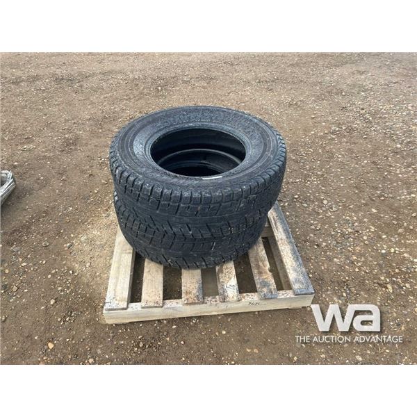(2) ICE GUARD 265/70R17 TIRES