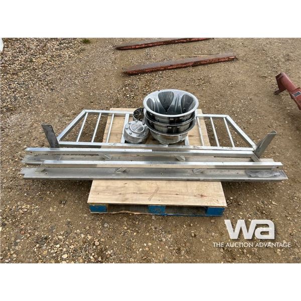 HEADACHE RACK W/ BOX RAILS & HUB CAPS