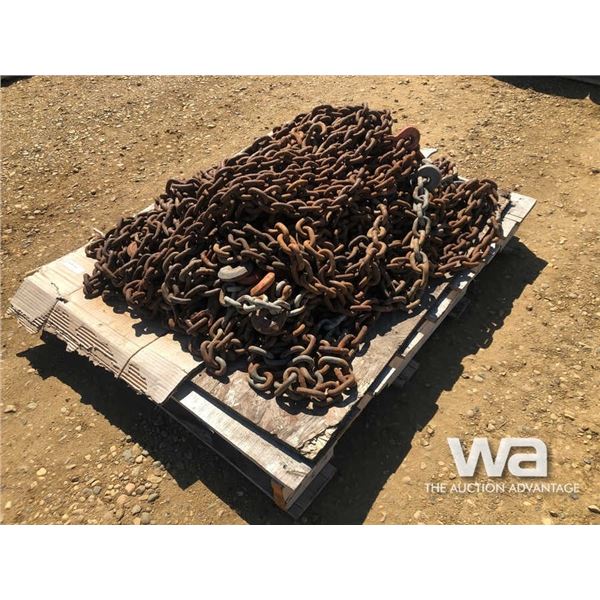 PALLET OF CHAINS