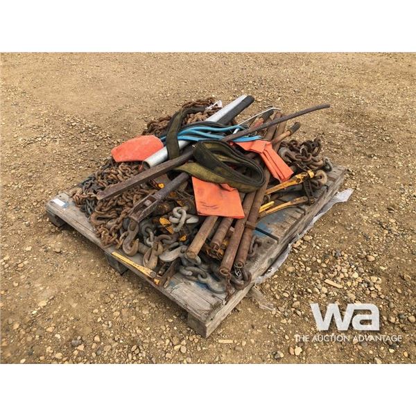PALLET OF CHAINS