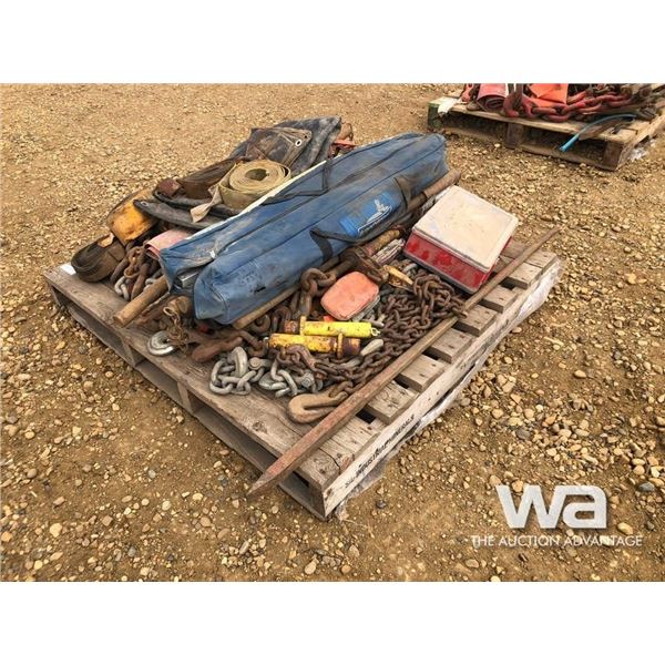 PALLET OF CHAINS