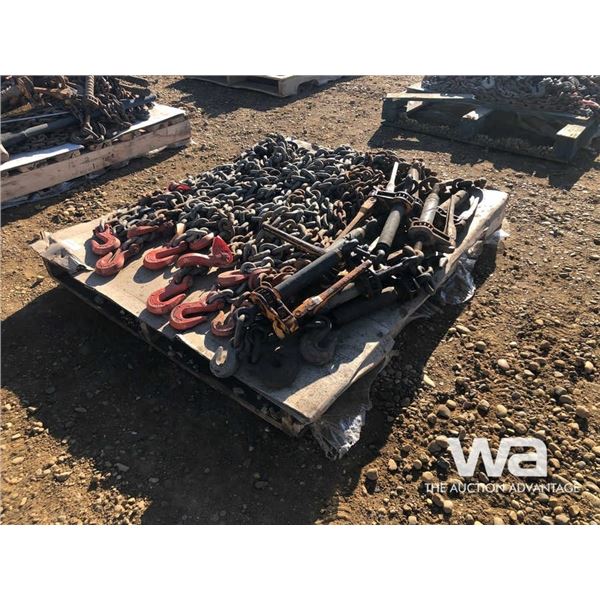 PALLET OF CHAINS