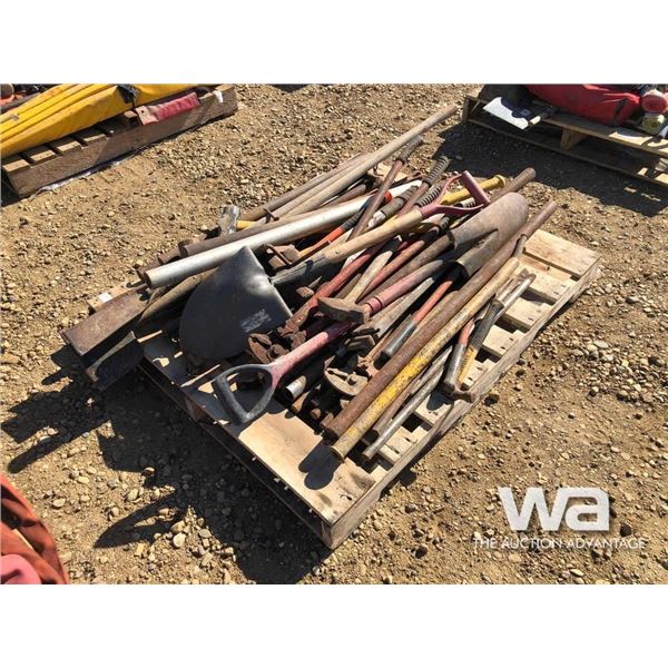 SHOVELS, BARS, HAMMERS