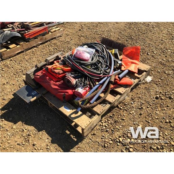 WHEEL CHOCKS, CABLE, ELECTRICAL CORDS