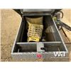 Image 6 : ALUMINUM JOCKEY BOX W/ TOOLS & (2) CHAINSAWS