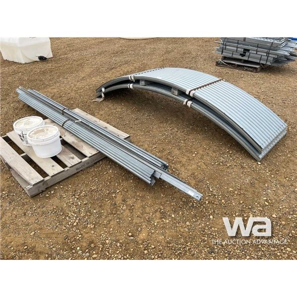 APPROX. 52 PCE. GRAIN BIN WALL SECTIONS