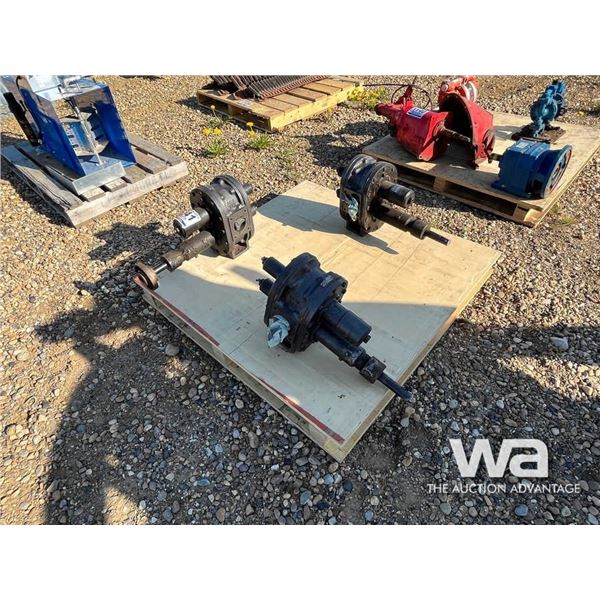 (3) T & E 2100 2" IN/OUT PUMP