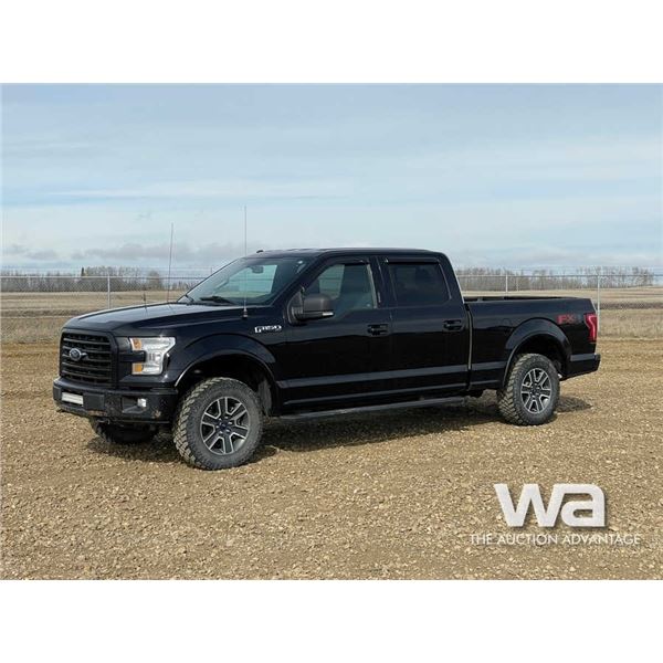2016 FORD F150 XLT CREW CAB PICKUP