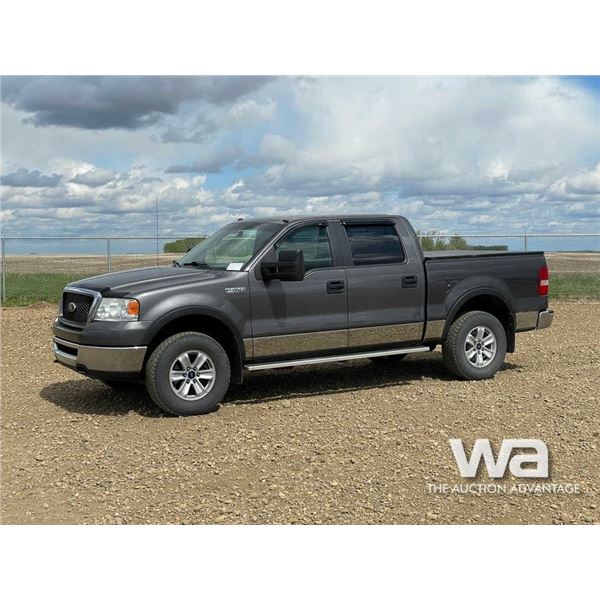 2008 FORD F150 XLT CREW CAB PICKUP