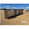 Image 4 : (5) FREESTANDING 6X24 FT LIVESTOCK PANELS