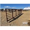 Image 4 : (2) FREESTANDING 6X24 FT LIVESTOCK PANEL & GATE