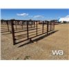 Image 4 : (2) FREESTANDING 6X24 FT LIVESTOCK PANEL & GATE