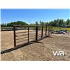 Image 2 : (2) FREESTANDING 6X24 FT LIVESTOCK PANEL & GATE