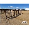 Image 4 : (2) FREESTANDING 6X24 FT LIVESTOCK PANEL & GATE