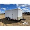 Image 2 : 2005 H&H 7 X 14 FT ENCLOSED TRAILER