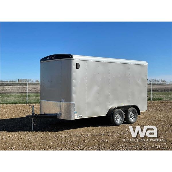 2015 MIRAGE 14 FT. T/A ENCLOSED TRAILER