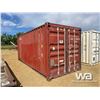 Image 2 : 2012 CIMC 8X20 FT. SHIPPING CONTAINER