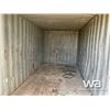 Image 7 : 2012 CIMC 8X20 FT. SHIPPING CONTAINER