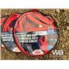 Image 5 : (3) SOLID FIRE 4 GA. 20 FT. BOOSTER CABLES