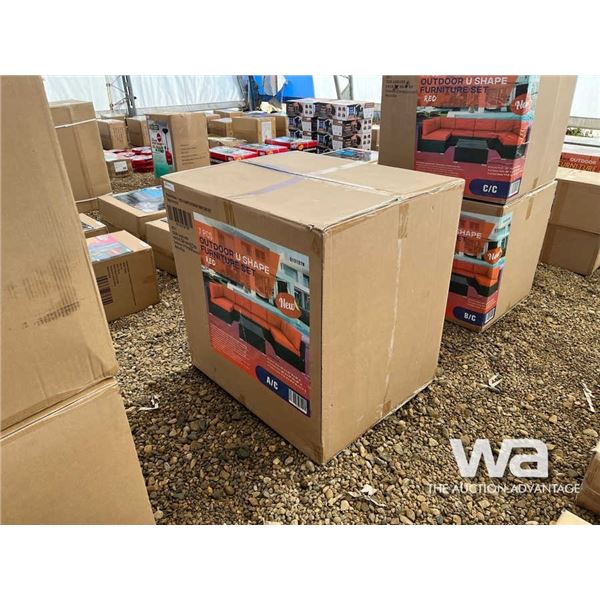 (UNUSED) 7 PIECE OUTDOOR FURNITURE SET